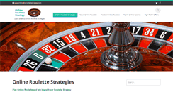 Desktop Screenshot of onlineroulettestrategy.com